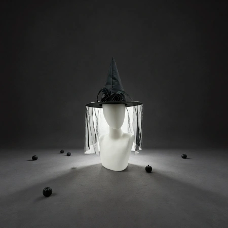 Purple wizard hat children and adults party props Halloween cosplay decoration Purple wizard hat children and adults party props Halloween cosplay decoration